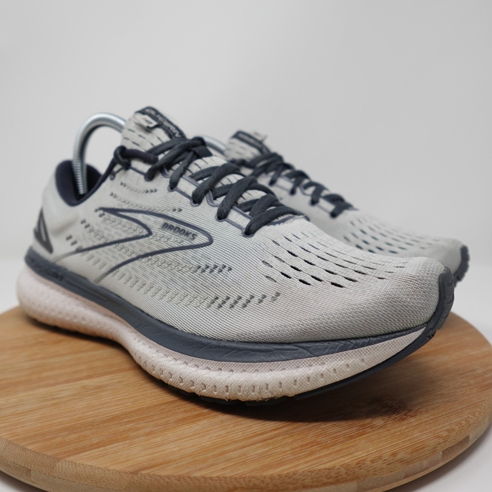 Brooks Glycerin 19 Womens Running Shoes Sneakers Size 11 B Grey Pink 1203431B110 - Picture 2 of 12